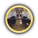 ディズニーリゾートライン(車内)