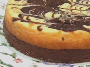 チーズケーキ:チョコとチーズのブラウニー