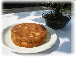 チーズケーキ:ナッツたっぷりチーズケーキ