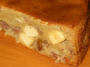 チーズケーキ:ナッツたっぷりチーズケーキ